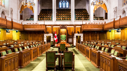 The House of Commons in Ottawa, Parliament