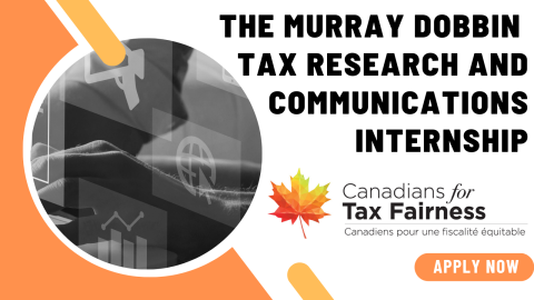 photo advertising internship with canadians for tax fairness 