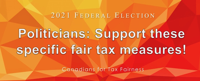 Banner - Politicians Support these specific fair tax measures Banner - Politicians Support these specific fair tax measures