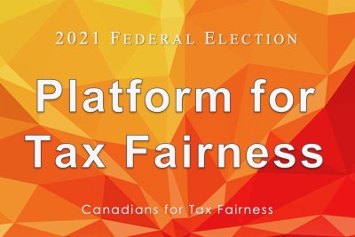 Platform for Tax Fairness 2021 by Canadians for Tax Fairness